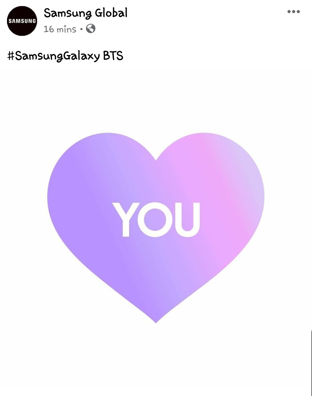 Bts Malaysia Auf Twitter 0527 Samsung Global Facebook Update Bts T Co Sccr9gyerc