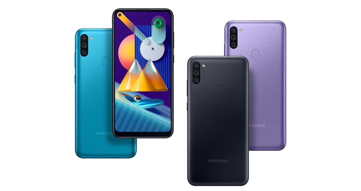 ishanagarwal24's tweet image. Samsung will soon launch the  #GalaxyM01 &amp;amp; #GalaxyM11 in India &amp;amp; I have got my hands on the official pricing for both these phones:

 -&amp;gt; Galaxy M01: 3+32GB- ₹8,999

 -&amp;gt; Galaxy M11: 3+32GB- ₹10,999 &amp;amp; 4+64GB- ₹12,999

Note: These prices are for offline market.