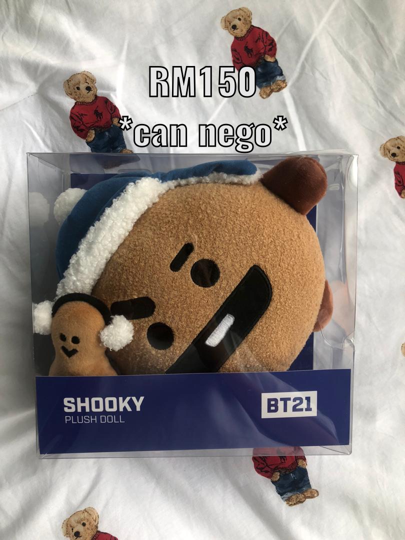 2018 Shooky Winter Doll is still nicely in a box, never opened ! #BT21  #BT21merchandise  #BT21Malaysia