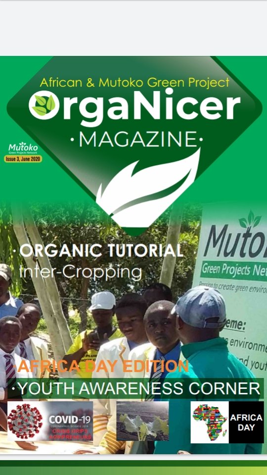 Our latest OrgaNicer Issue 3 is out! Its a special edition on COVID 19 Impact on SDGs Read, Share and Like on this Link and makethe world greener! @UNLEASHlab2019 @YALI_SAfrica @KirstyCoventry @UNLEASHlab @YALI_SAfrica @WashFellowship facebook.com/65851876433381…