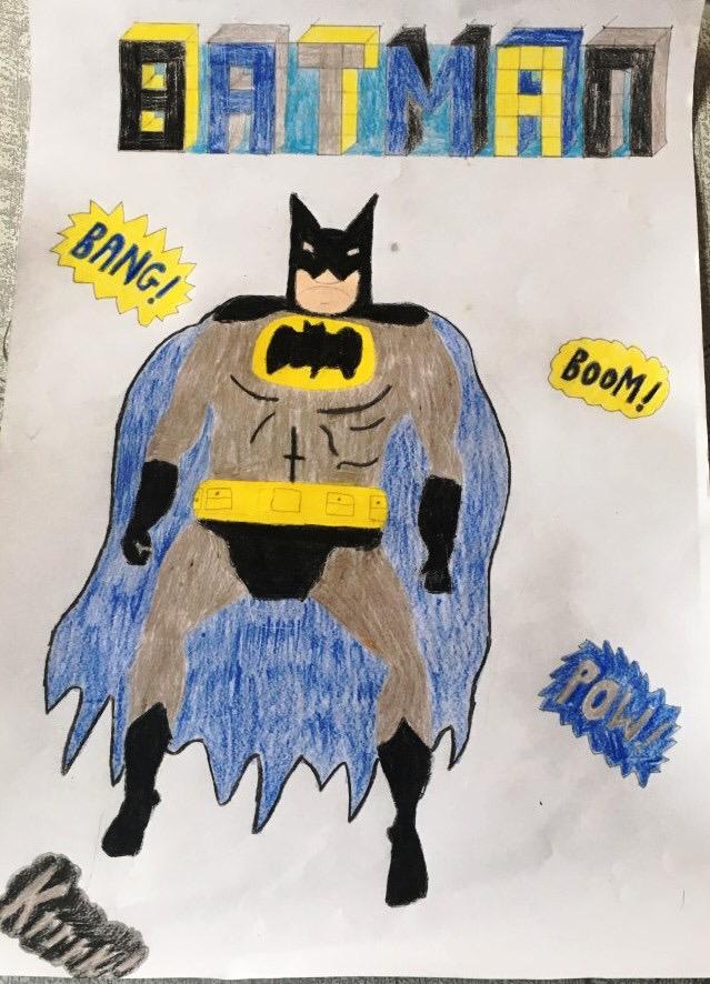 CblayneyCollege's tweet photo. First Year technical Graphics students creating old and new superheroes as part of their end of year assessment 
#Learning #endofschool #CBC #gettingcreativeathome #COVID__19 https://t.co/bTD2bZvvjO