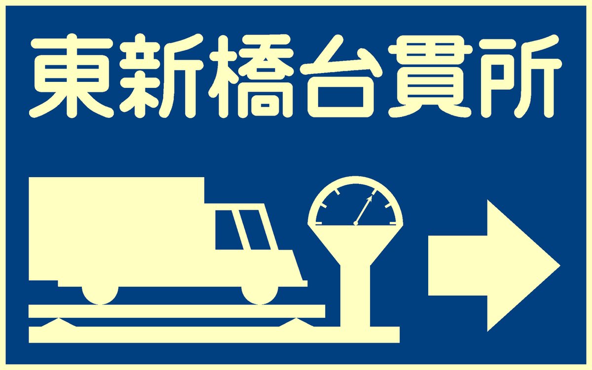 にょほほ電鉄 どうも上一色の秤のイラストが 実物と違うぞ と思い 再度 総武陸橋交差点に赴き 高解像度にて再撮影のうえ 作り直しました 東新橋と比べると秤だけでなく 台貫やトラックの窓にも 差異がありますね そしてこのイラスト看板 ほかの台貫所