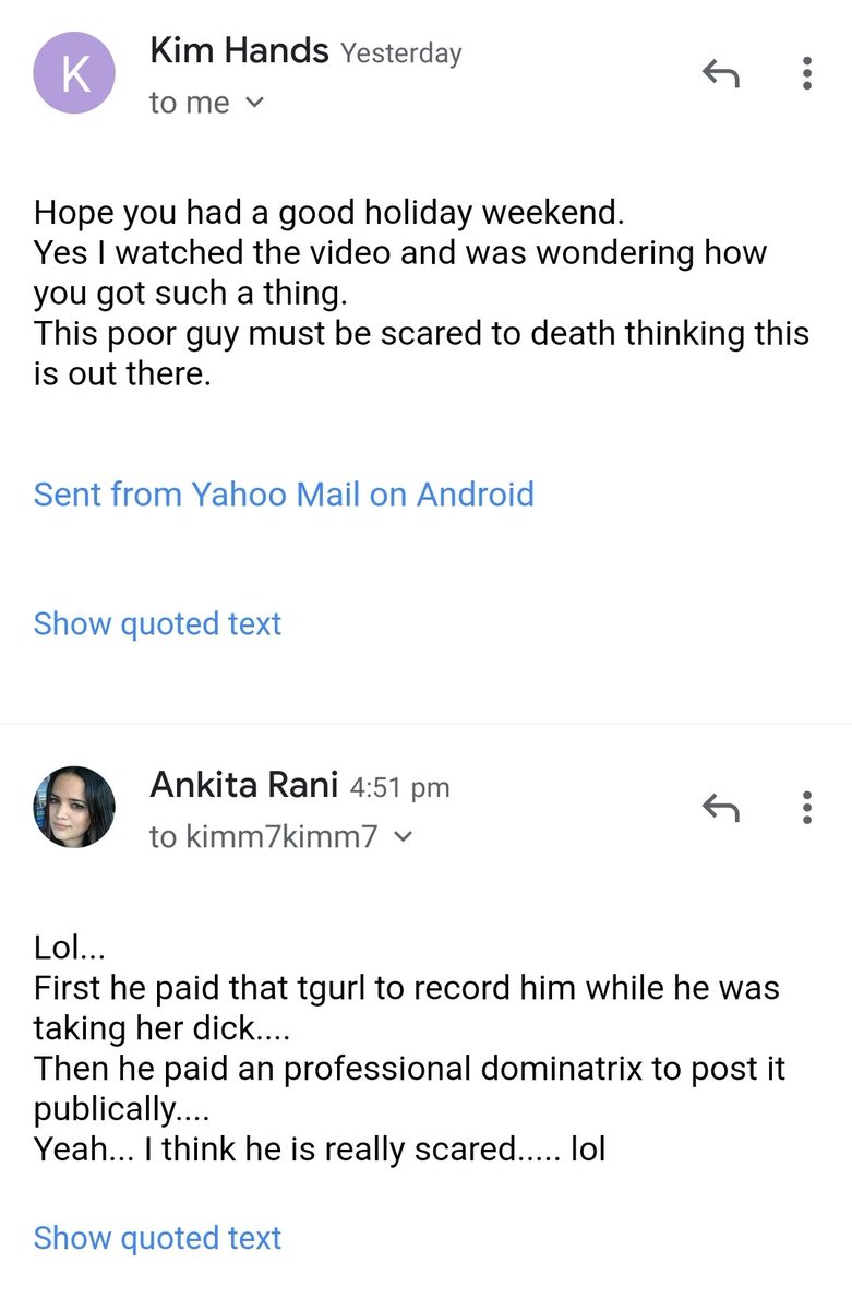 YourQueenvicki's tweet photo. Sending Kirk's video to his friends....
Lol..... https://t.co/iRAgMbJehG