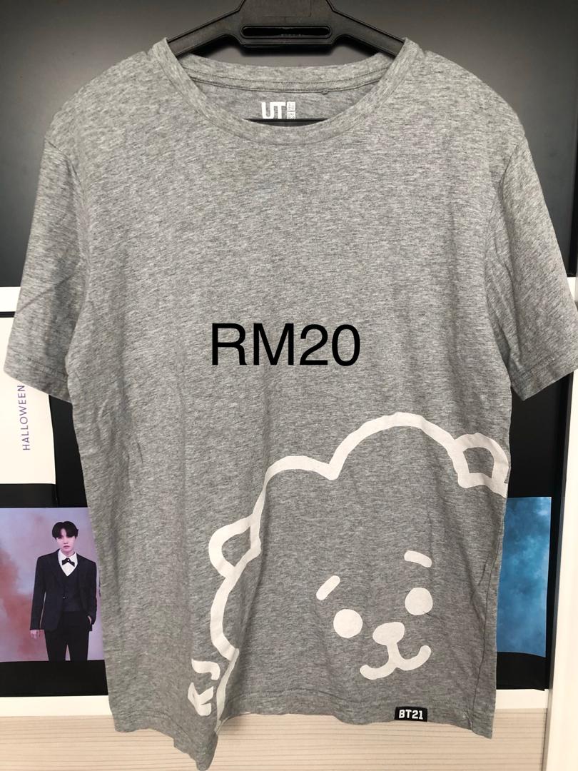  #BTS  #BTSmerchBT21 x Uniqlo Shirt Tata - S sizeRJ - M size