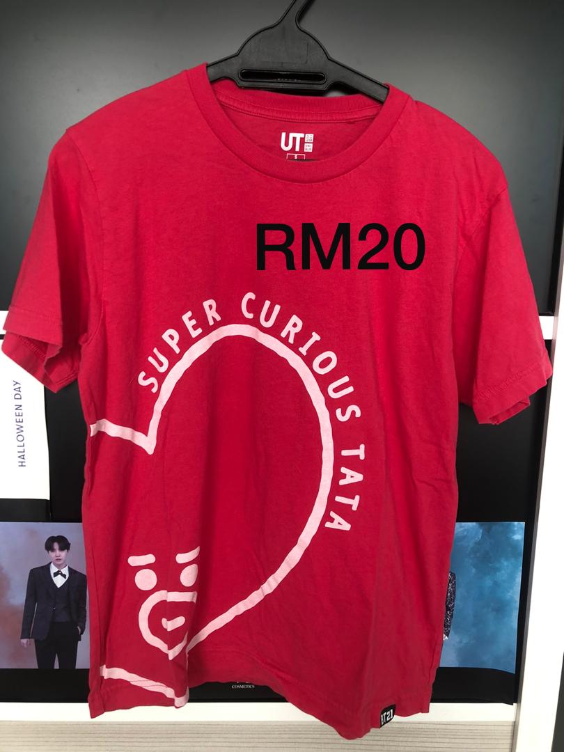  #BTS  #BTSmerchBT21 x Uniqlo Shirt Tata - S sizeRJ - M size