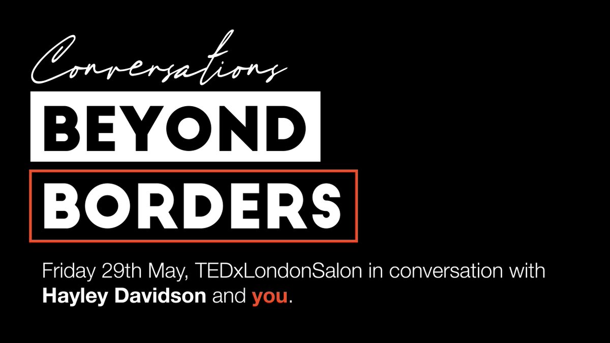 tedxlondon's tweet photo. Don't forget to register for our next #ConversationsBeyondBorders on 29th May. We'll be discussing the call for a Global Ceasefire with @Crisis_Action UK Director @hayleyljordan. Sign up for our Zoom chat at https://t.co/JhhbhLq3j9 #Covid19 #CoronavirusPandemic #GlobalCeasefire https://t.co/D6qJu8xmr8