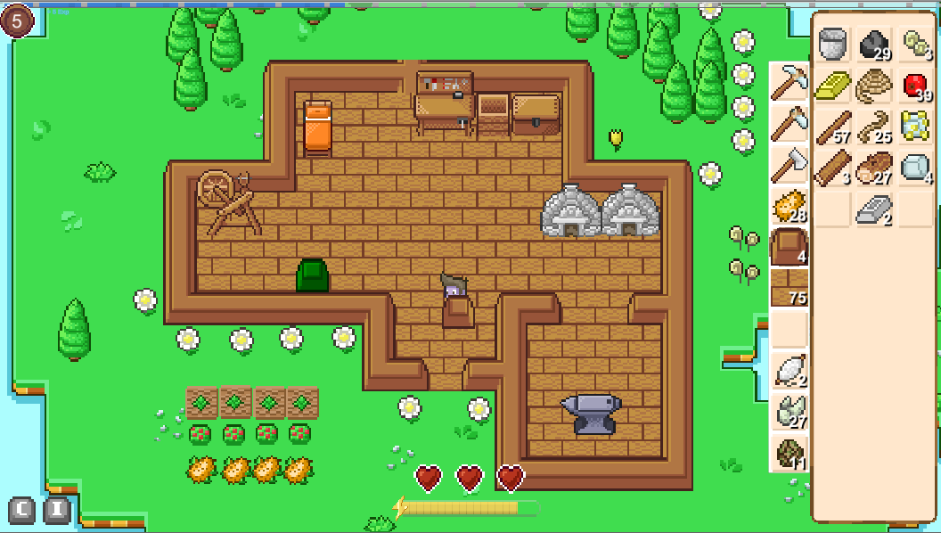 JomyroTriG's tweet photo. Aunque lleve unos días sin subir nada, estoy trabajando duro en el proyecto. Actualmente estoy centrado en el sistema de construcción, quiero que puedas tener una casa muy personalizable y que se adecue a todos los gustos <3

#indiedev #gamedev #indiegamedev #pixelart #indiegame https://t.co/V168BgWcUZ