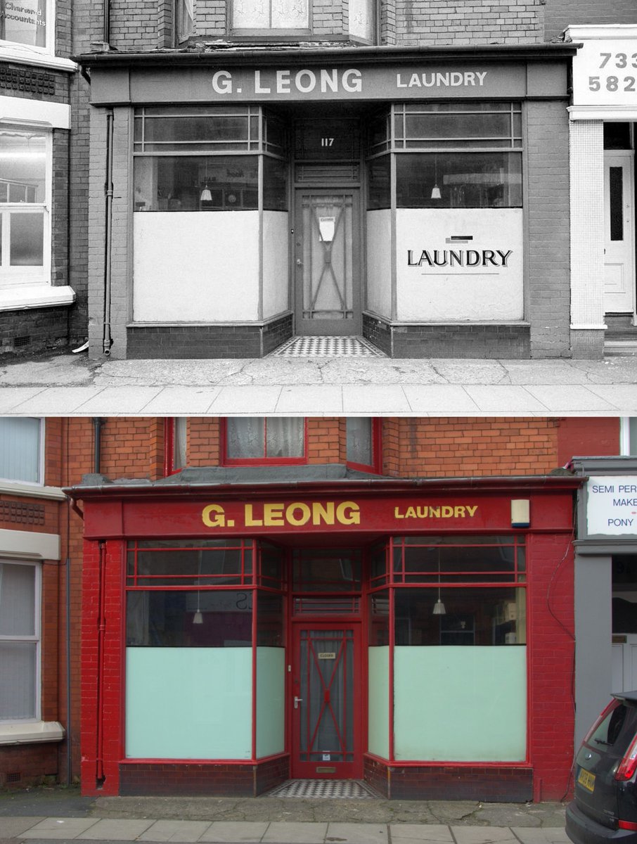 keithjones84's tweet photo. Sometimes I'm just as interested if a place has hardly changed one bit over the years. Here's 117 Penny Lane, in 1984 and 2017! https://t.co/d213guF0hz