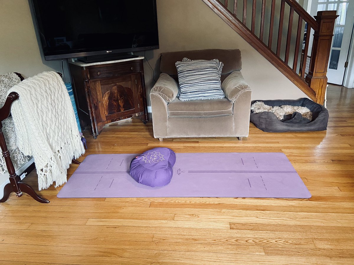 Time to start this new day with a morning yoga hike