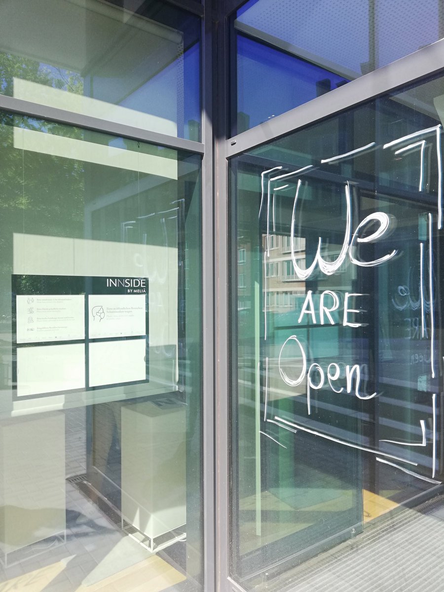 MeliaCareers's tweet photo. “Alone I can do so little, together we can do so much” INNSiDE Aachen is open, the Team is super excited and we have had the first guests already checking in! 🥳✈️ #staysafe #staysafewithmelia #staymelia #reopening #meliaemea #enthusiasm #journey #becourious #travelagain https://t.co/uEo0pkBtC0