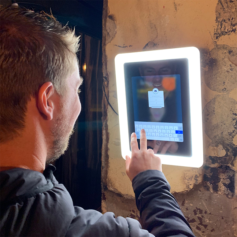 fanBOOTHbyBG's tweet image. fanBOOTH photo booths are so easy to use, a caveman could do it..... #SMARTbooth #dataDRIVEN #eventMARKETING