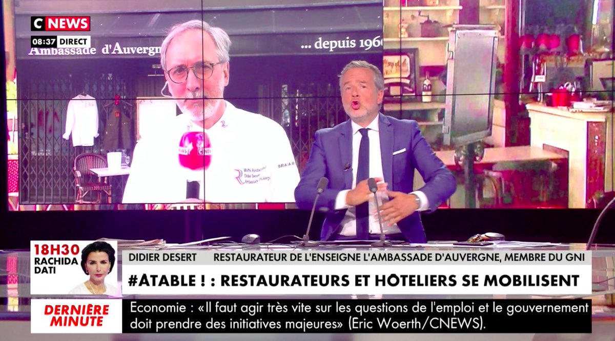 GHR_HCR's tweet photo. Le secteur de l’#hotellerie #restauration en appelle à la responsabilité de chacun pour sa survie #ATable https://t.co/sJurg7s5g6