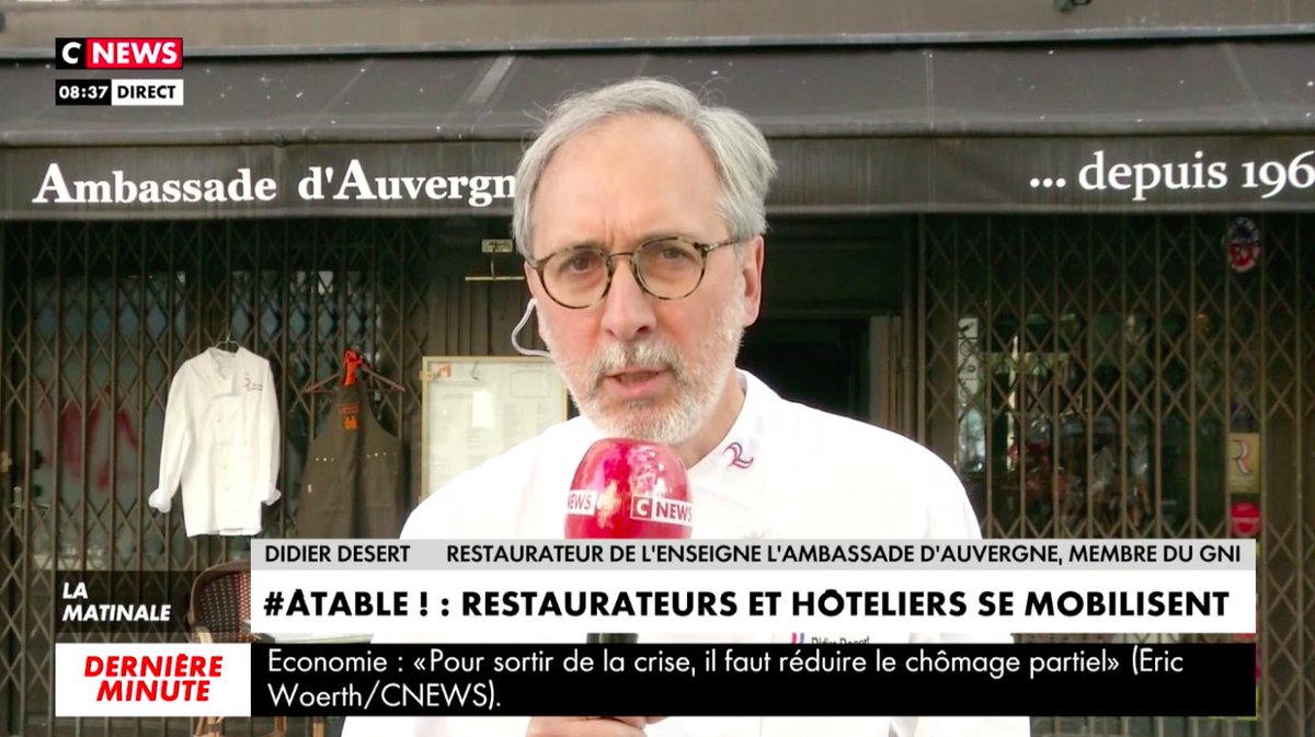 GHR_HCR's tweet photo. Le secteur de l’#hotellerie #restauration en appelle à la responsabilité de chacun pour sa survie #ATable https://t.co/sJurg7s5g6