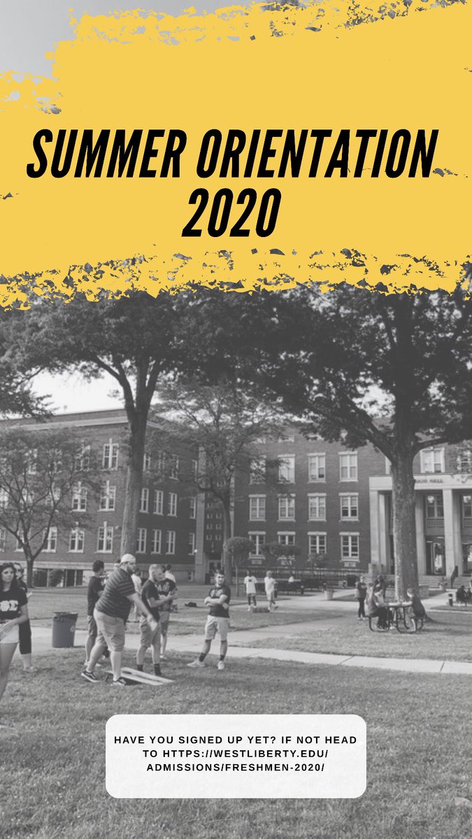 WLActivities's tweet photo. Summer Orientation starts next week!!! 🤩🥳🤩.... have you signed up for your Colleges date yet westlibertyclassof2024? Sign up and get your questions ready! https://t.co/cOi0zQaNDG