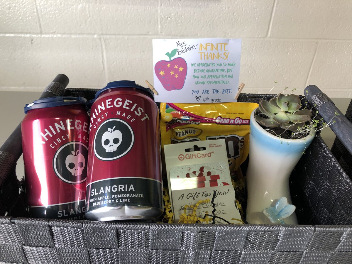 mabaldwin510's tweet photo. Thank You to my @StAntoninus homeroom and parents! ❤️ You are the BEST!!#HowWeStA https://t.co/FopgjfthFO