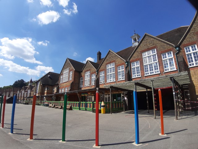 DCP_Surveyors's tweet image. Sunny day for our building surveyors, visiting this pretty school in a #conservation area in Loughton, Essex.  
Fun fact: The school was designed by a well known church architect, James Cubitt.
#buildingsurveys #WorkingSafely