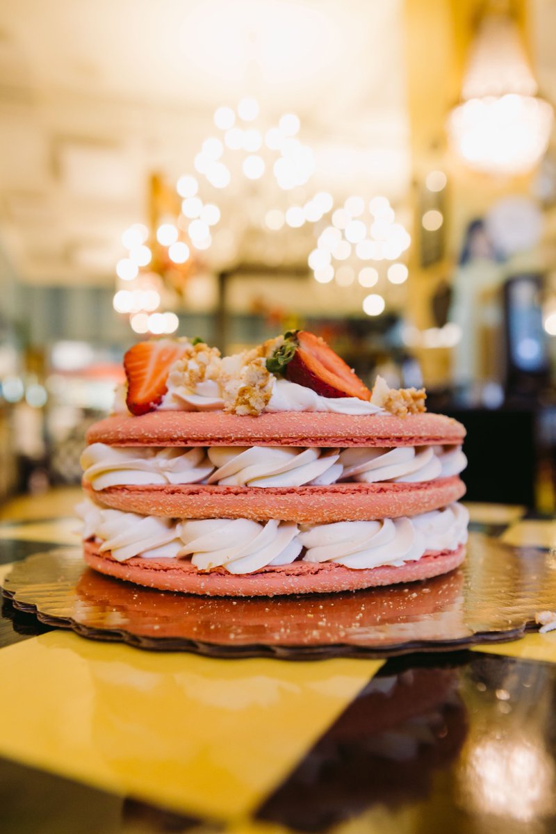 Amelie S French Bakery Cafe You Asked About These Hidden Gems They Are Called Macaron Gateau A K A Macaron Cake Each One Is Made With Three Layers Of Cookie And Two