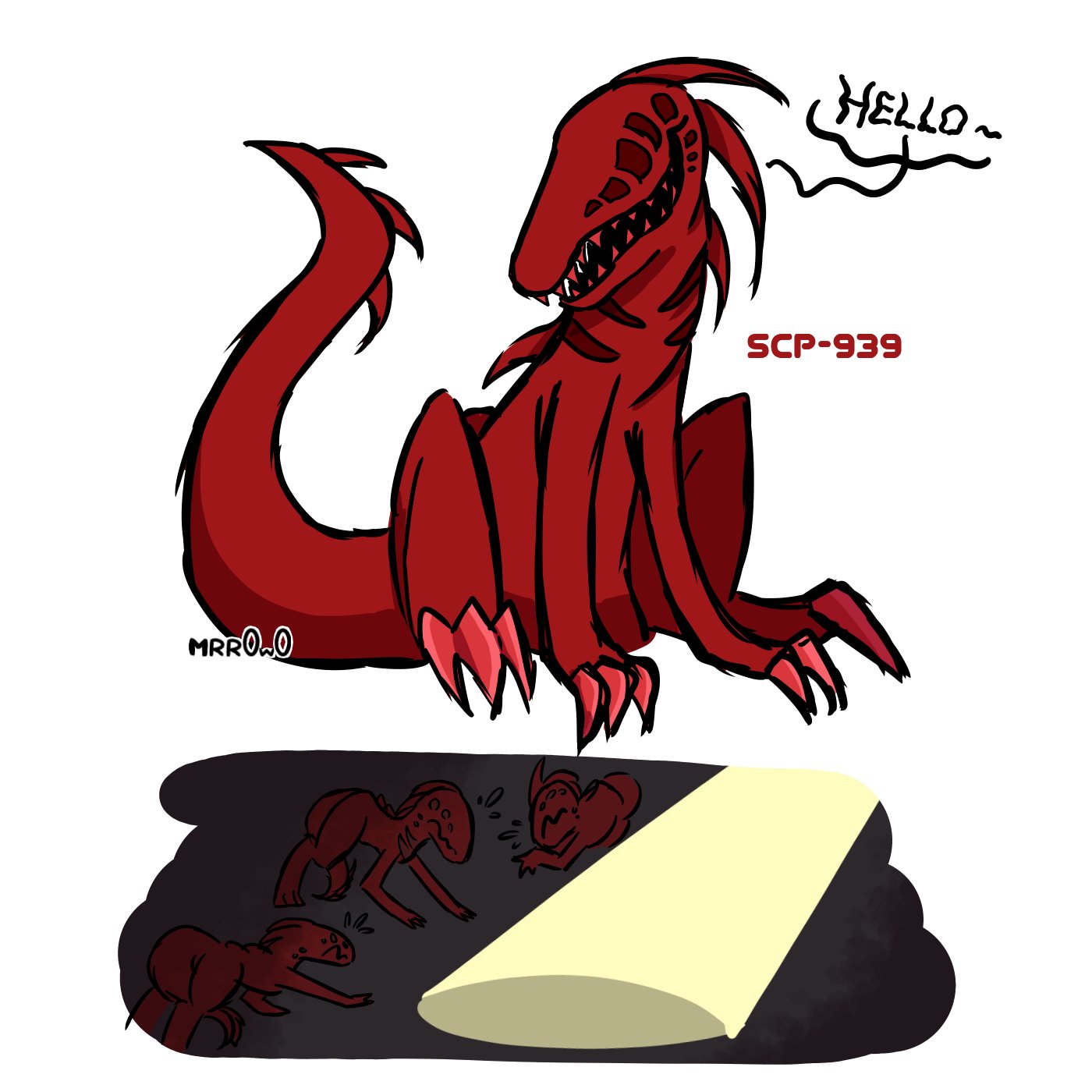 SCP 939 by Evareba -- Fur Affinity [dot] net