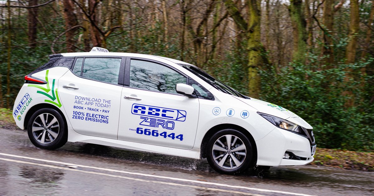 Abc_Taxis's tweet photo. We think it is important to help look after the environment. We've been busy upgrading our fleet with the latest eco friendly vehicles!
#ABCTaxis #NissanLeaf #Norwich
Check it out at - https://t.co/NigY2EEB46 https://t.co/Yj4krM2CkX