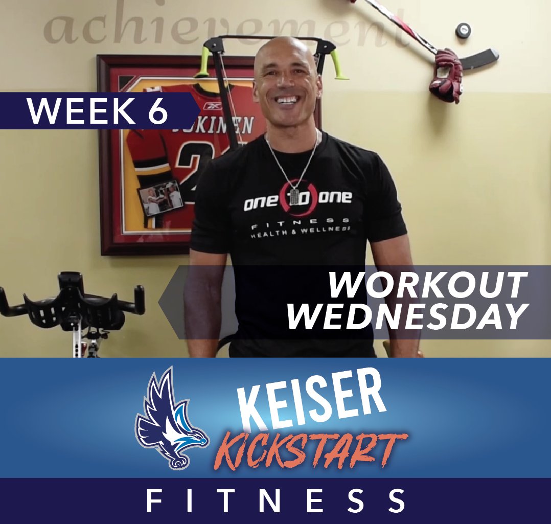 KeiserU's tweet photo. Keep up! It's #WORKOUTWEDNESDAY!
Check out Manny's Week 6 video: https://t.co/pBJIwzPbh4
#KeiserKickstart #Fitness https://t.co/ckyn3PE4i7