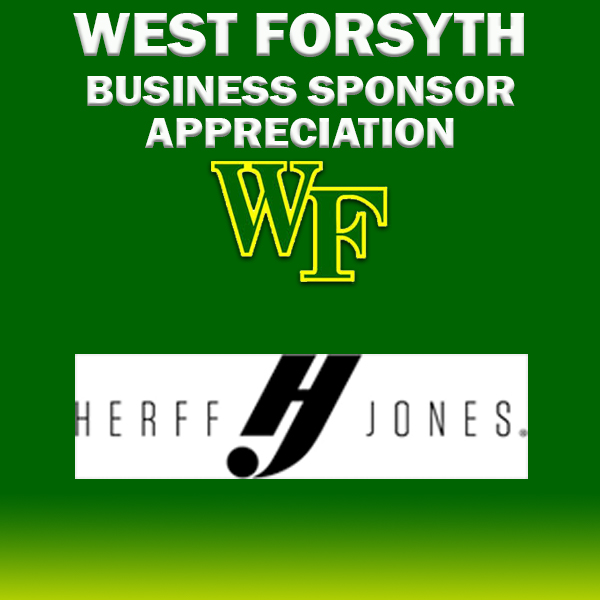 DAILY SPONSOR APPRECIATION TWEET:
Thank you to Herff Jones for their support of West Forsyth!