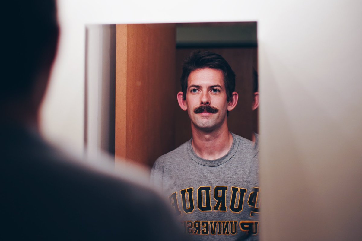quarantine stache feat. @spward9 ๐จ๐ป https://t.co/BG3nFVEZLM