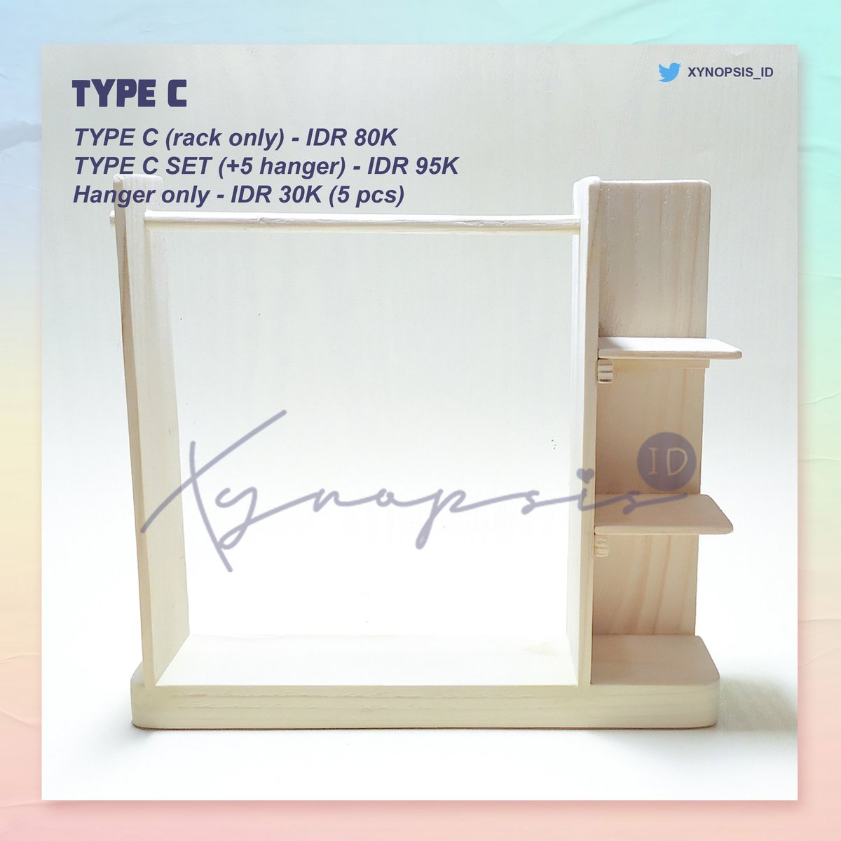 xynopsis_id's tweet photo. 🙏 RT Appreciated 🙏
🌻 PRE-ORDER - Batch 3
DOLL CLOSET / DOLL WARDROBE / DOLL CLOTHING RACK / LEMARI BAJU BONEKA
🗓️ 7 - 17 Agt 2020
📦 J&T & Shopee
Order: https://t.co/Ho0DCwX0If
*check this thread for more details 🙏
#wtskpopstuff https://t.co/Y3tqlVw4uj https://t.co/1n0sAhUTGm