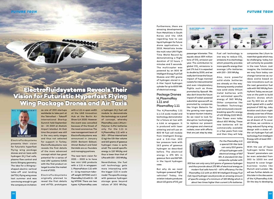 Electrofluidsystems Reveals Their Vision for Futuristic Hyperfast Flying Wing Package Drones and Air Taxis by Berkant Göksel

Read full the Article... at our latest issue on page 112..

aviationturkey.com/files/issues/a…
#aviationturkeymagazine #aviationnews #aviationdaily #aviationtech