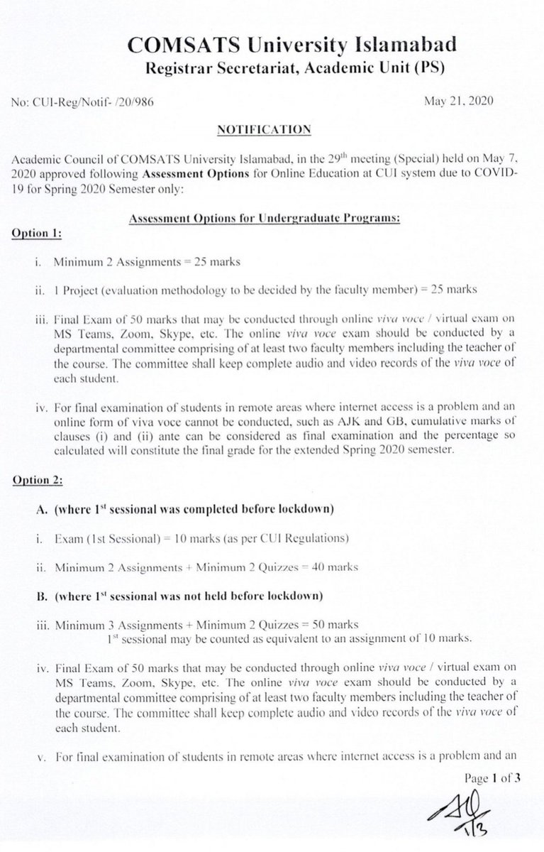 ahmadaba14's tweet photo. Once again, pathetic management by comsats. Conducting exams (that too Vivas, which are obviously tougher than the usual exams) on the basis of an already problematic online classes. Our degree is at the loss, but hey, WHO CARES?
#WTFComsats https://t.co/8CWPVME3KI