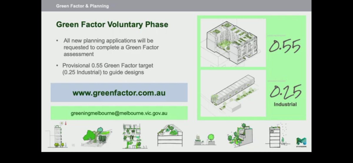 Yvesi's tweet photo. Great to see the launch of the @cityofmelbourne #GreenFactor today! https://t.co/YYIc8SwbRY