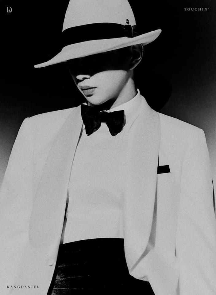  Touchin’ concept was getting clearer w/ each teaser; the black & white photos, red velvet suits, MJ vibes. To me it felt like an old-school, Hollywood, vintage, movie inspired concept, all together. The teaser photos were just so classic & SO beautiful.  #KangDaniel  #강다니엘