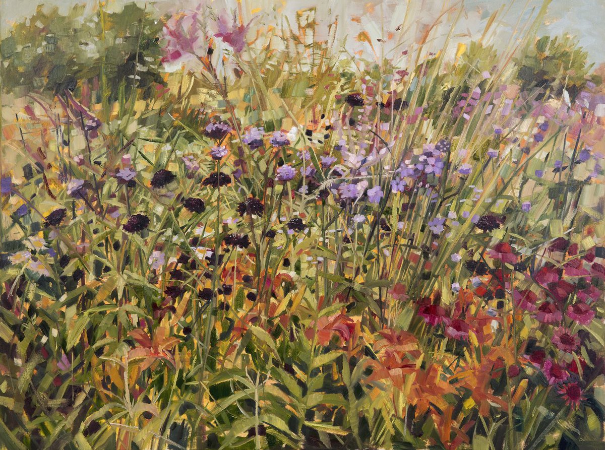 I’m so pleased that Field with Lilies is off to a new home this week.... #meadow #wildflower #wildflowers #fieldofflowers #meadowflowers #flowers #flower #flora #floral #floralart #flowerart #flowerpainting #flowerpaintings #floralpainting #floralpaintings #artforthehome