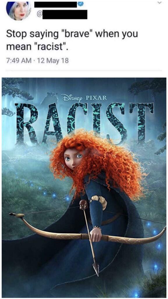 racist movie brave