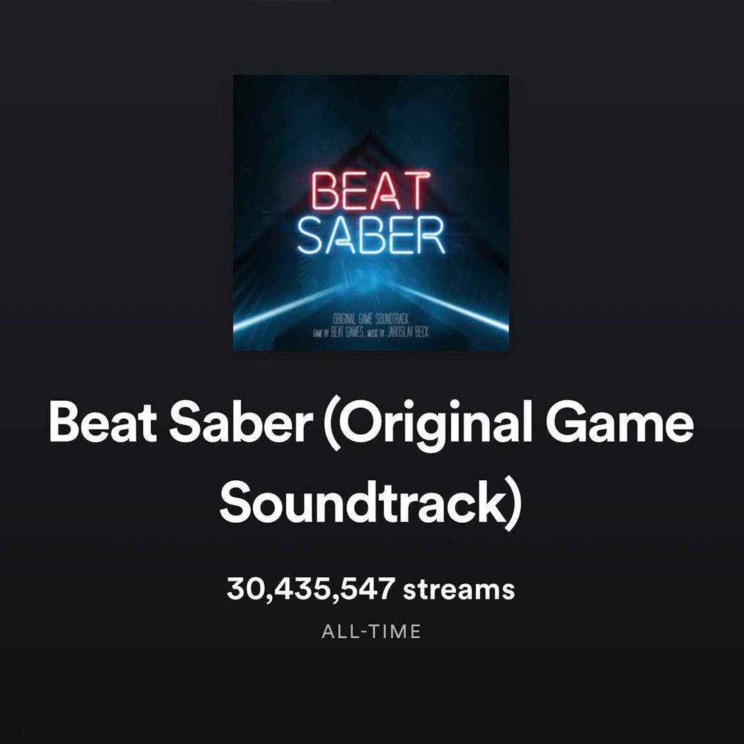 beat saber spotify