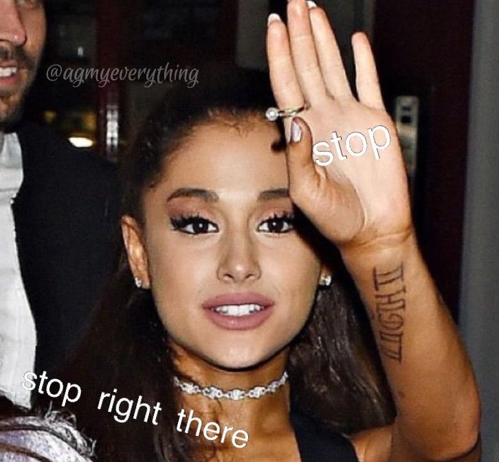 Fav Ariana memes that we can all relate (a thread):