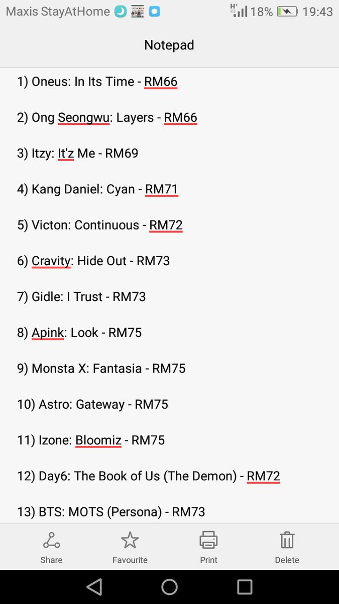 [HELP RT] Raya Sale for Album  & Lightstick  Kindly refer this thread for price list & details:  Price stated include postage & no second paymentDM To Order or any questions