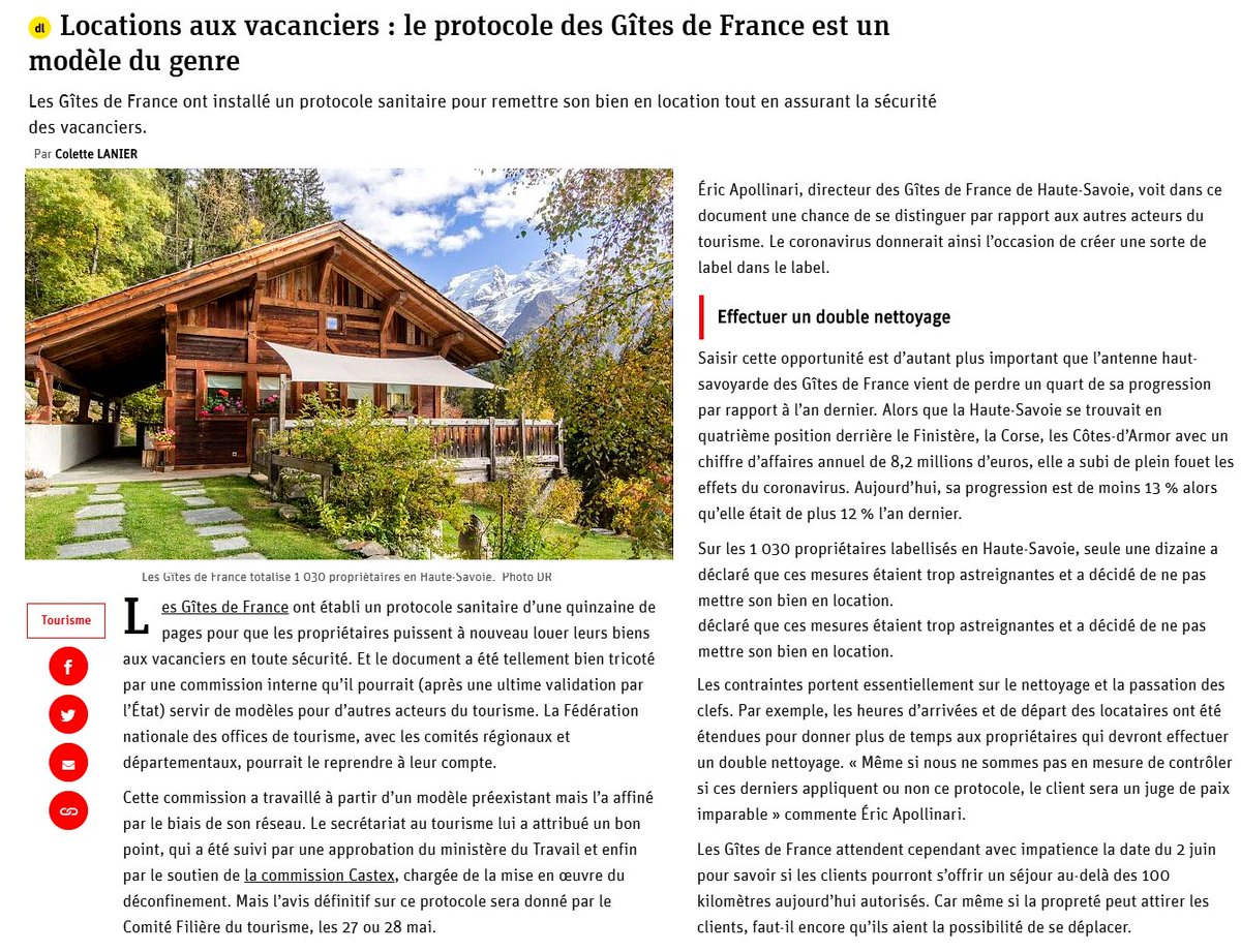 Gîtes de France 74 tweet media