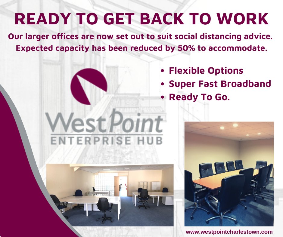 westpointmayo's tweet photo. This professional office setting will offer you a quiet space to work in and a place where you can welcome clients for meetings.

Great location - Only 30 mins from #Sligo or #Westport and 5 minutes from Ireland West Airport.

https://t.co/tZqUqCEtGA 
#officespace #startup https://t.co/w4W2EY2RYq