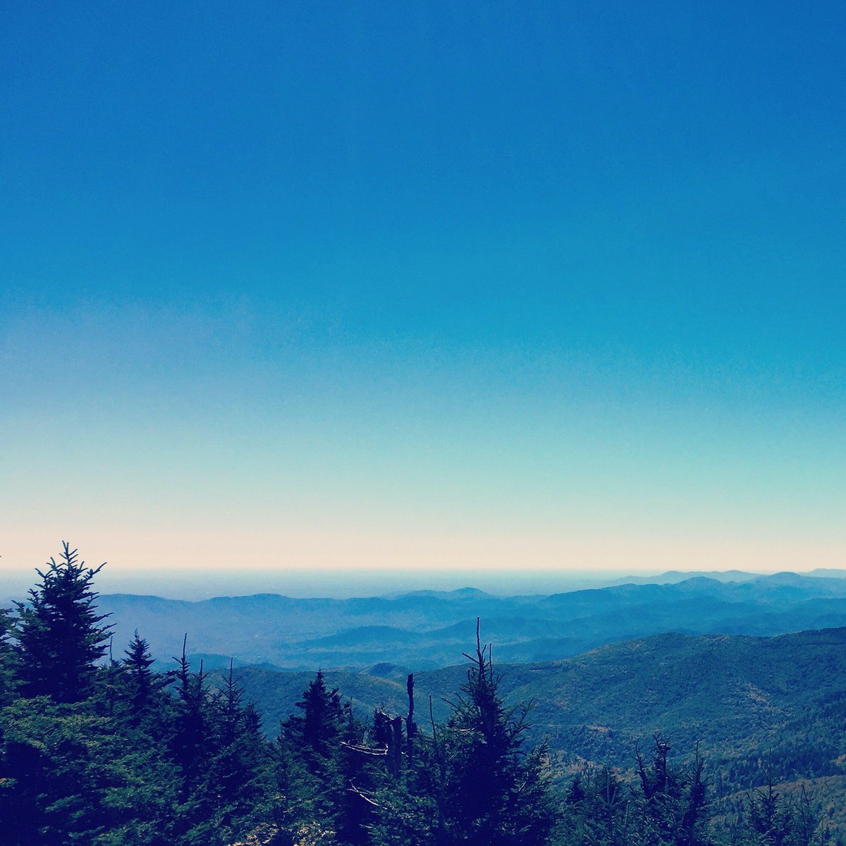 Before he came down the mountains for war, he lived in Spruce Pine, NC. This stretch of the Blue Ridge is one of the prettiest places on earth, I think at least.