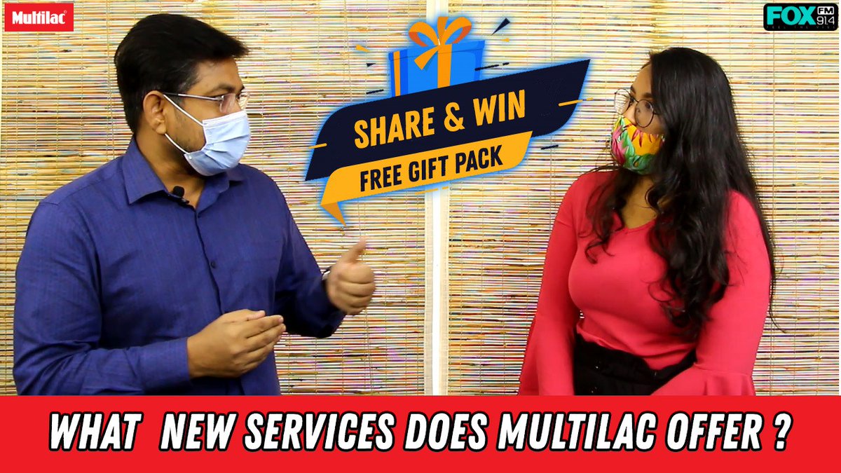 FOX914now's tweet photo. Want to disinfect your workspace and home? Simply SHARE this video to WIN with Multilac , a 100% local brand!
https://t.co/EUHv17kfAm
Multilac care sanitizers kill 99.99% of most illness-causing germs.
#Multilac #COVID19 #Srilanka #Colombo #sl #lka #Islandwide https://t.co/dWNkcDZnTG