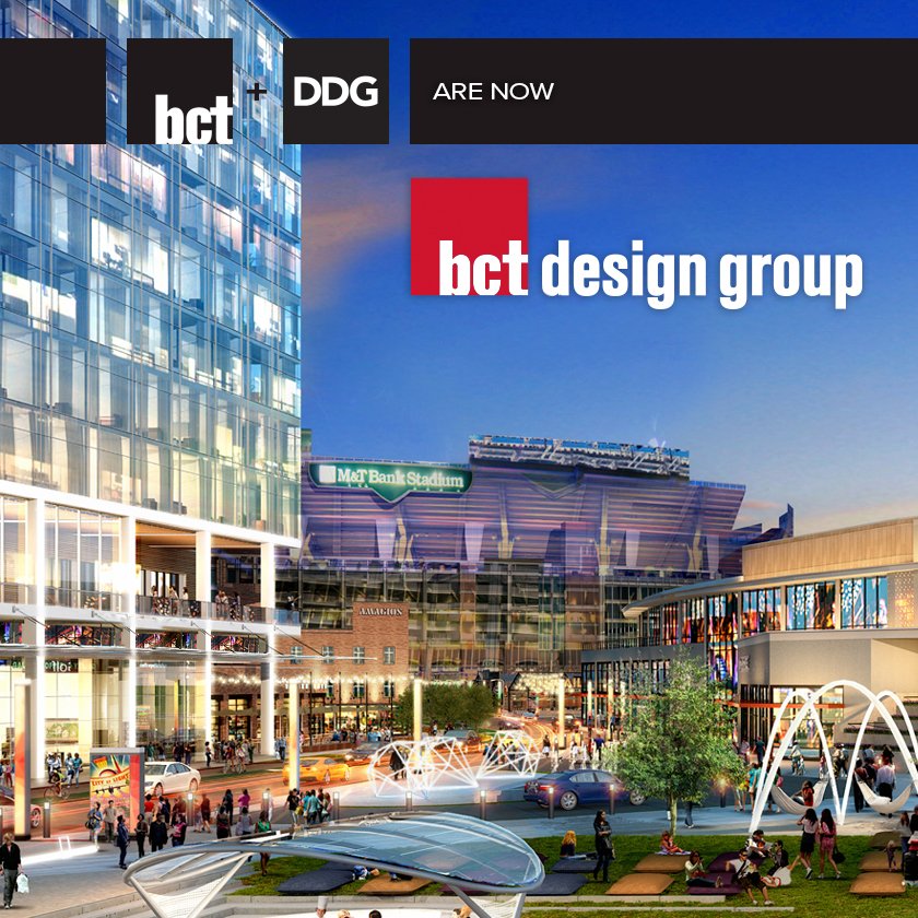 BCT and DDG are now BCT Design Group! Today BCT announced the next chapter for our firm with the introduction of BCT Design Group, expanded services and a new brand identity that combines the best attributes of each company into a single, united firm.