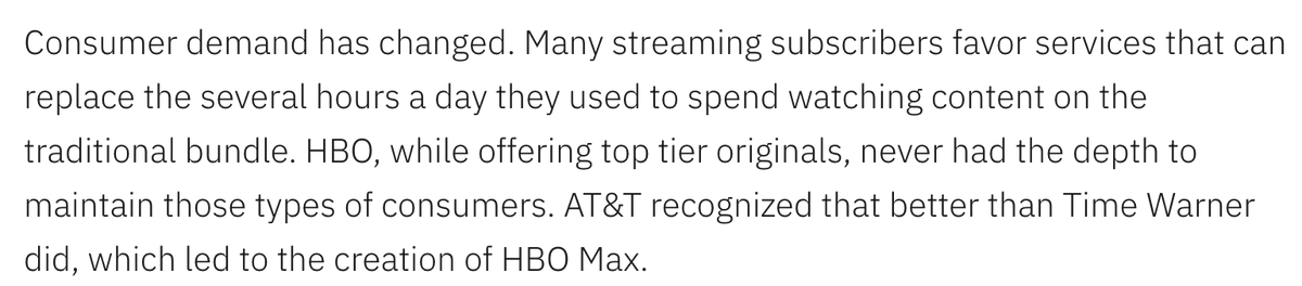 Part Two: AT&T Knocks Down the WallsAT&T has gotten a lot of criticism for meddling around with WarnerMedia, but it's looking like breaking down the Turner, Warner Bros. and HBO silos was the right call.
