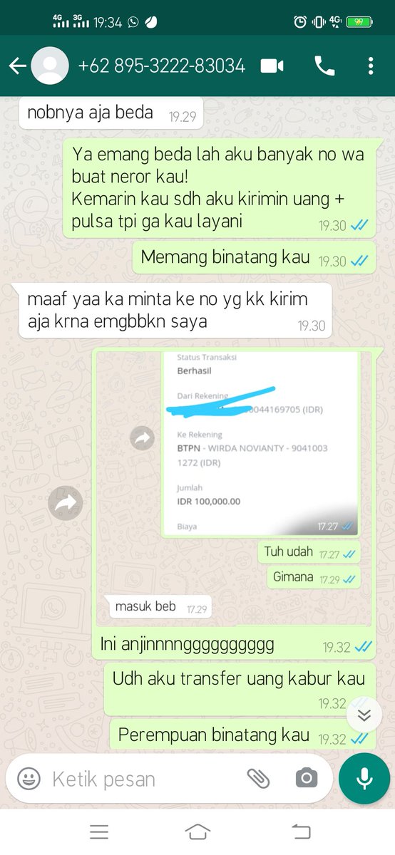 susubadak's tweet photo. Berikut bukti2 bahwa @Tirani_Dwita2 seorang penipu. Sengaja sy wa dia pakai no baru buat order vcs lagi, dan setelah sy buka kalau dia penipu dia langsung block lagi wa sy
Hati hati guys sama penipu satu ini
#vcscroot #vcsbugil #vcscrot #vcsjilbab #vcstrusted #vcswhatsapp https://t.co/jAgVqh9cD1