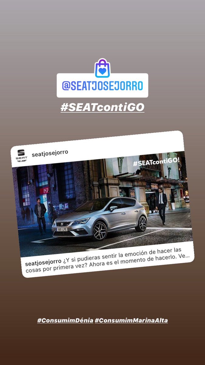 ExpoMotorDenia's tweet photo. @tuSEAT #JoseJorro 👉 #SEATcontiGO

#ConsumimDénia #ConsumimMarinaAlta

https://t.co/ClsnKo2Teh https://t.co/XGRwW3n8n4