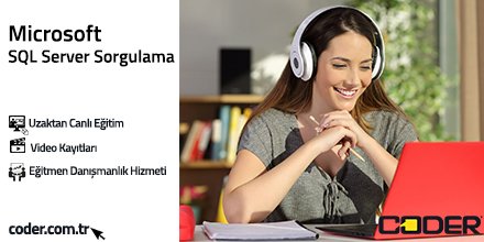CoderAkademi's tweet image. Microsoft SQL Server Sorgulama uzaktan canlı kurs kayıtları için; coder.com.tr
Bize ulaşın, 0850 532 444 9

#sqlserverkursu #uzaktancanlıegitim #sql #sqlserver