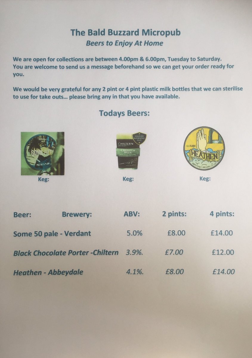 Bald Buzzard Micropub tweet media