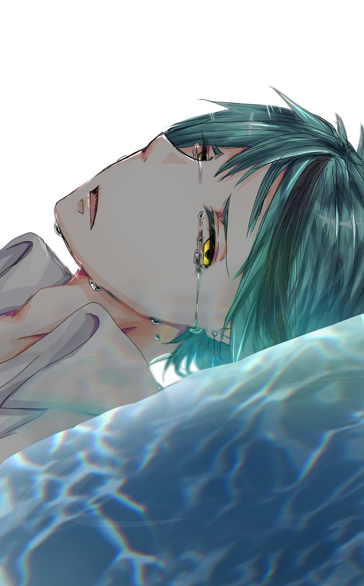 焼きそば A Twitter Twstファンアート ジェイド リーチは泣き顔綺麗だと思う 僕はなれなかったんですね あの人魚のようには っ