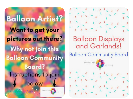 If you are a Balloon Company on Pinterest, then you might want to join my Balloon Community Board; this is a board for Balloon Artists to share their best work! You can find this on our profile: pinterest.co.uk/balloonsathapp… #Balloons #balloonartist #pinterest #UKGiftAM #UKGiftHour