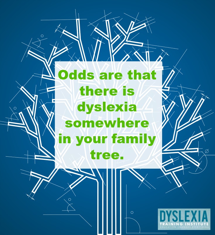 Who else in your family has dyslexia? #dyslexia
