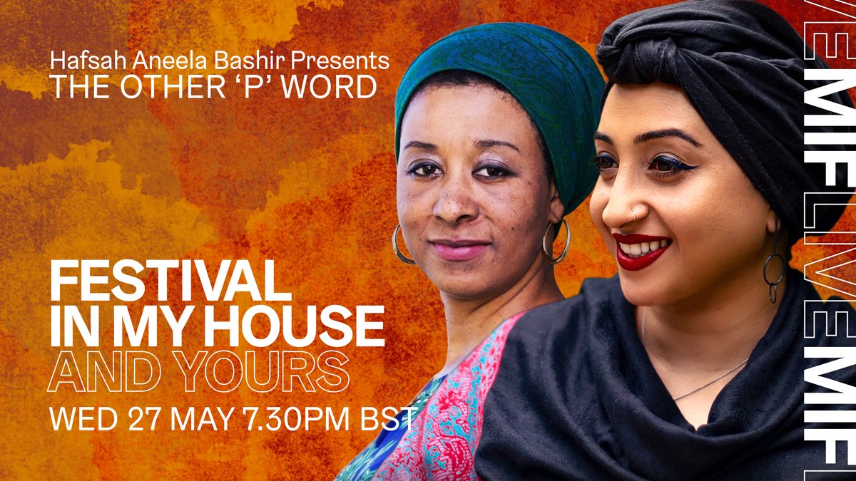 factoryintl's tweet photo. Acclaimed poet @Hafsah_A_Bashir is a Poetry Fellow @JerwoodArts, Co-Director @artsOTF, Associate @OldhamColiseum and @rxtheatre Supported Artist. She joins @sharifpoet for #FIMH on #MIFLive at 7.30pm BST today. Find out more here 👉 https://t.co/DrEsJPPcyO https://t.co/ki62rl1Uz0